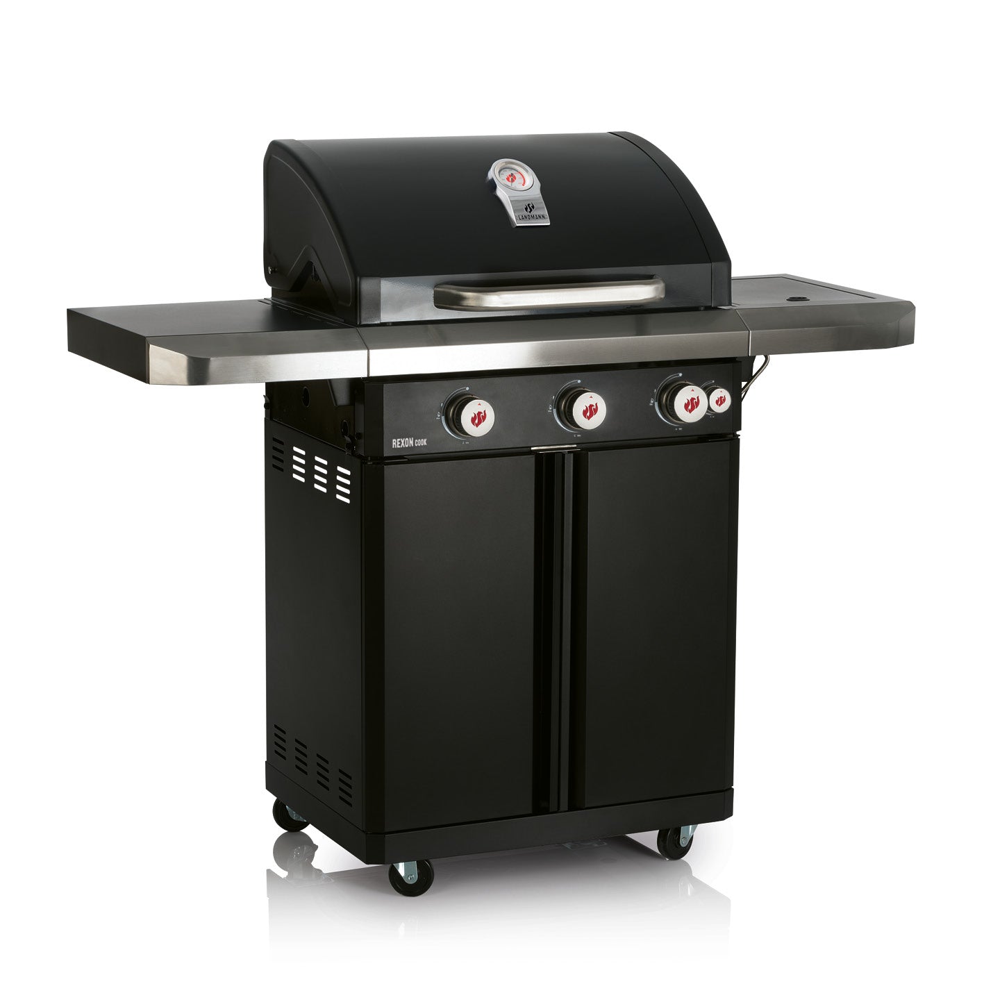 Gasgrill Rexon Pts 3 1 Schwarz Landmann