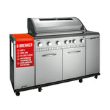 Gasgrill Rexon 6.1 cooK - Edelstahl