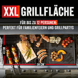 Gasgrill Rexon 6.1 cooK - Edelstahl