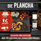 Gasgrill Rexon 6.1 cooK - Edelstahl