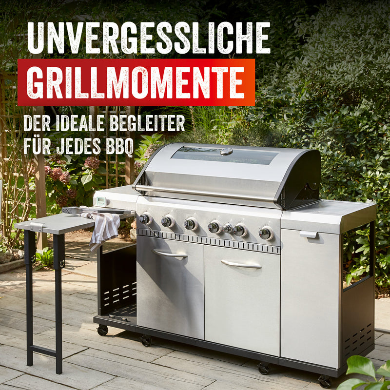 Gasgrill Rexon 6.1 cooK - Edelstahl