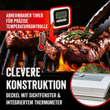 Gasgrill Rexon 6.1 cooK - Edelstahl