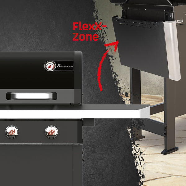 Gasgrill Rexon 2.0 - Schwarz