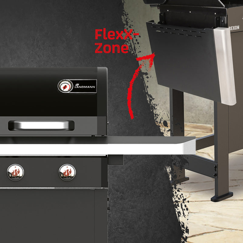 Gasgrill Rexon 2.0 - Schwarz
