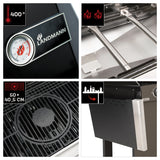 Gasgrill Rexon 2.0 - Schwarz