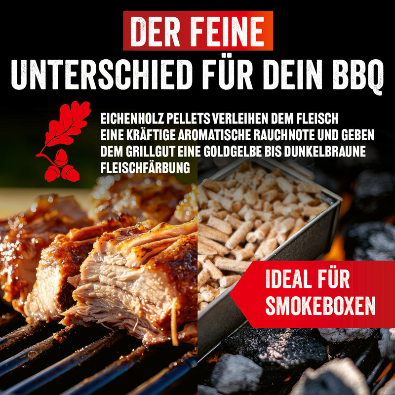 Grillpellets Eichenholz 10 kg