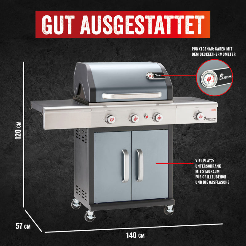Triton 3.1 maxX Gasgrill