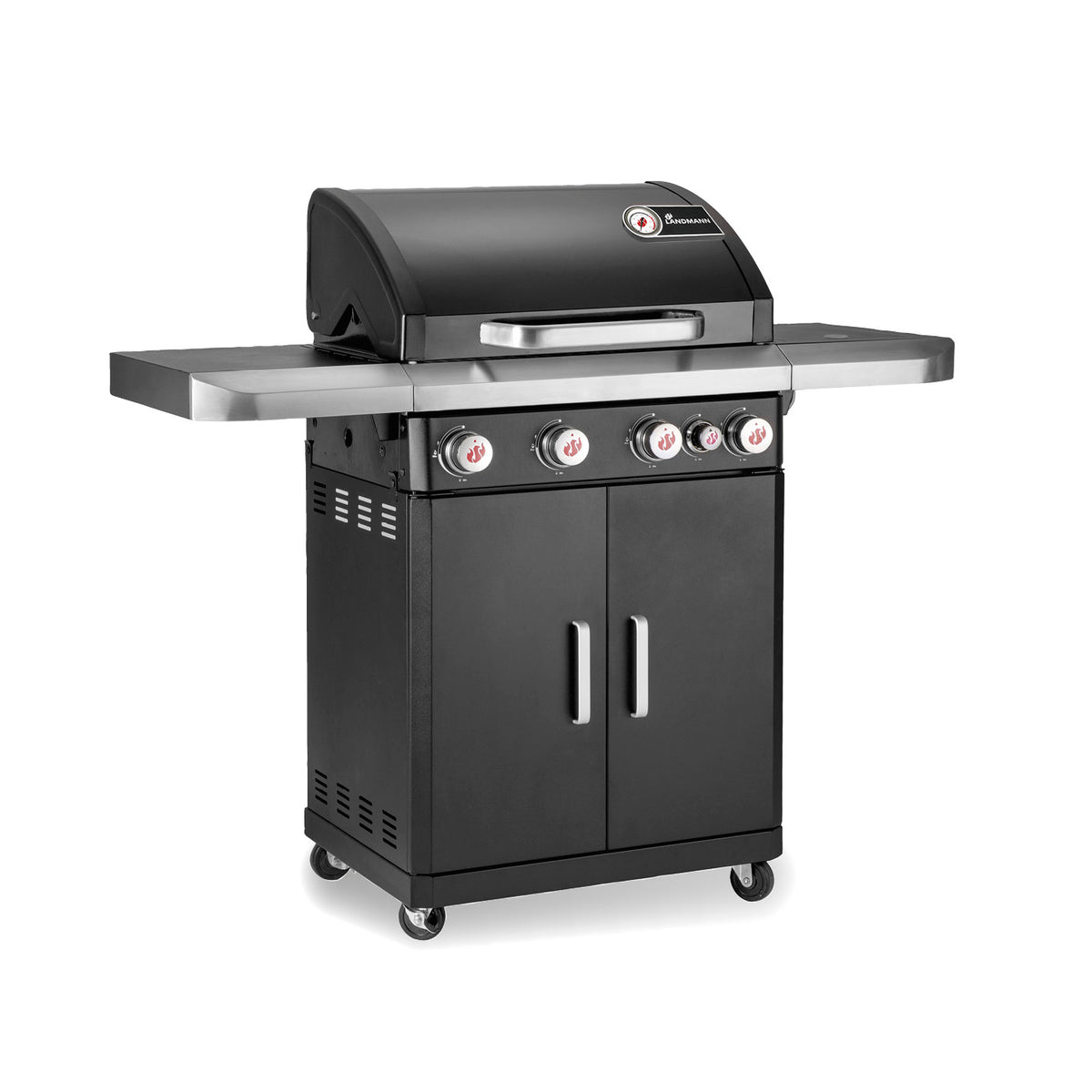 Gasgrill Rexon 3.1 cooK schwarz LANDMANN