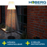 Solar-Stehlampe